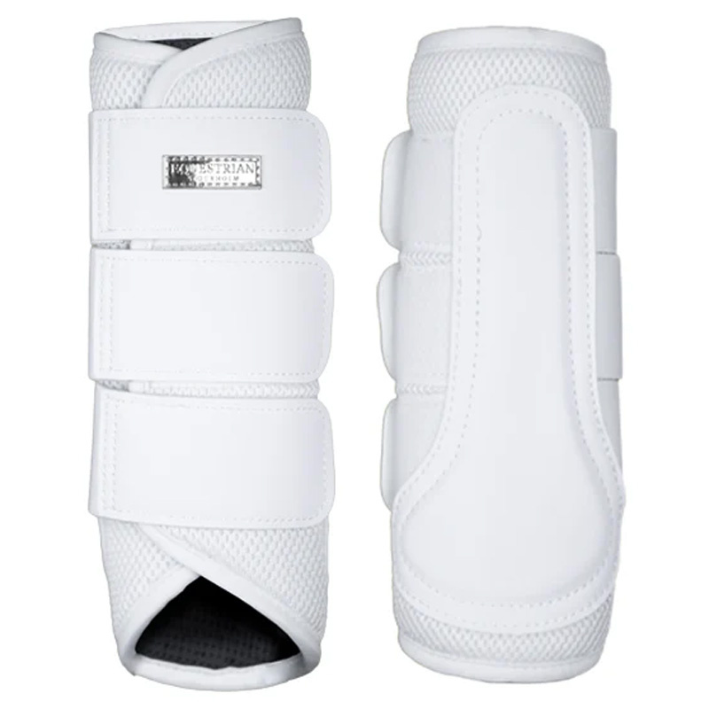 Beenbeschermers ES Classic Mesh White Perfection Silver