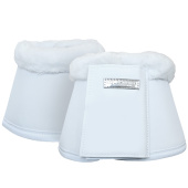 Hufglocken ES Faux Fur White Silver Hufglocken ES Faux Fur White Silver