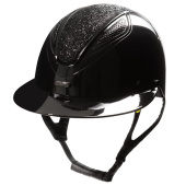 Paardrijcap MIPS Amelia Wide Peak Zwart Paardrijcap MIPS Amelia Wide Peak Zwart