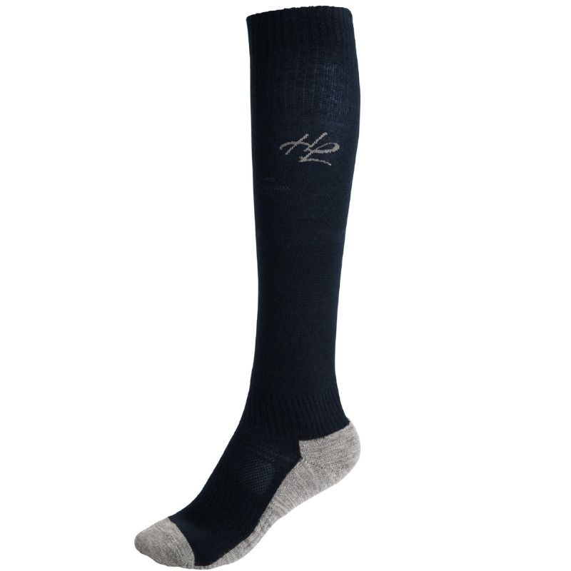 Rijsokken Winter Wool Marineblauw