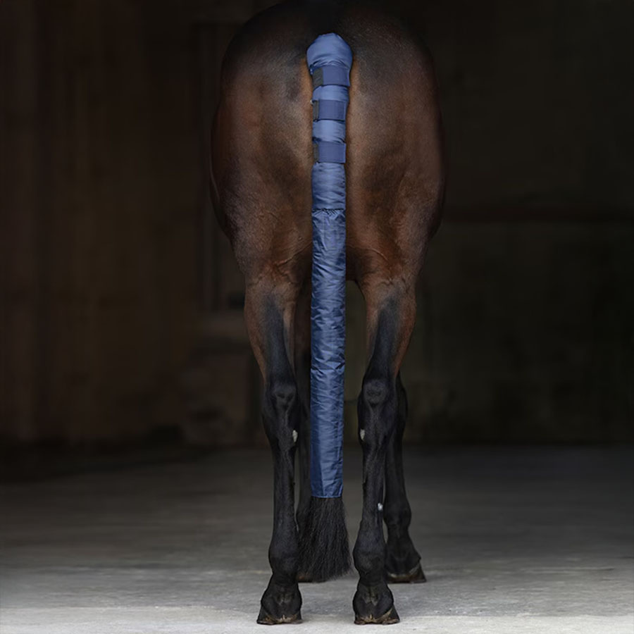 Staartbeschermer met zak HS Marineblauw