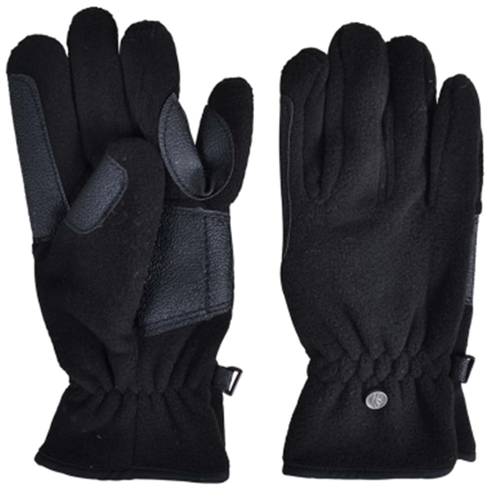 Fleecehandschoenen Jr Zwart