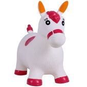 Springbal Jumpy Horse Wit Springbal Jumpy Horse Wit