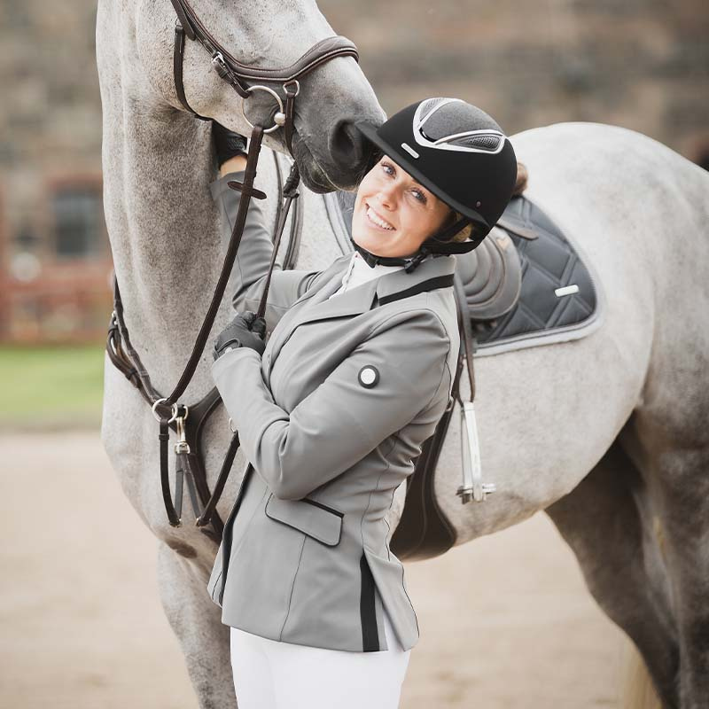 Wedstrijdjasje Wendy Grijs