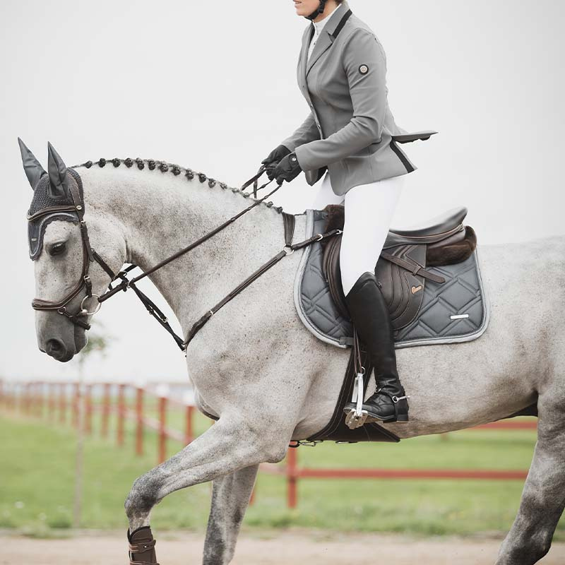 Wedstrijdjasje Wendy Grijs