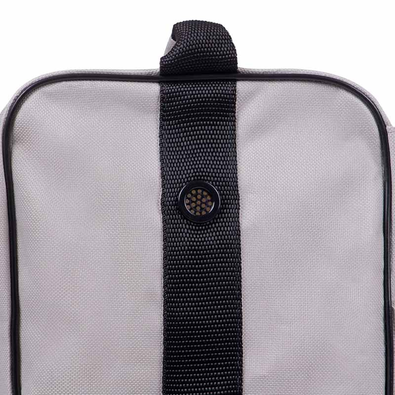 Laars- & Helm tas Combi Grijs