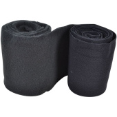 Bandages HS Fleece Elastic 4-pack Zwart Bandages HS Fleece Elastic 4-pack Zwart