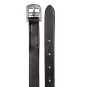 Beugelriemen Basic Leather Zwart Beugelriemen Basic Leather Zwart