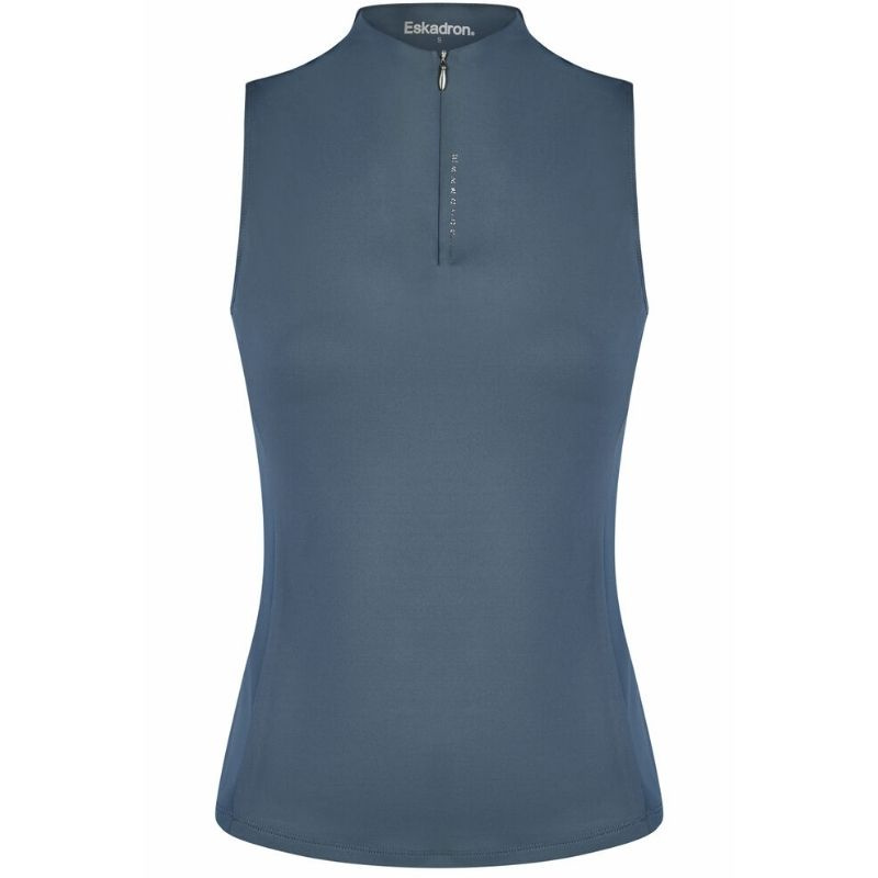 Rijtop Tank Half Zip Classic Sports Groen