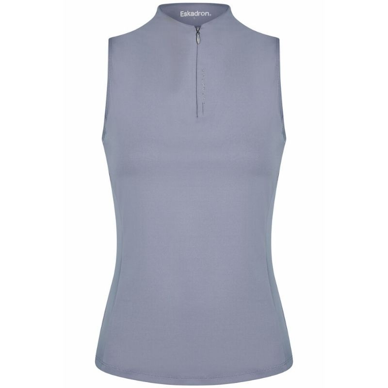 Rijtop Tank Half Zip Classic Sports Paars