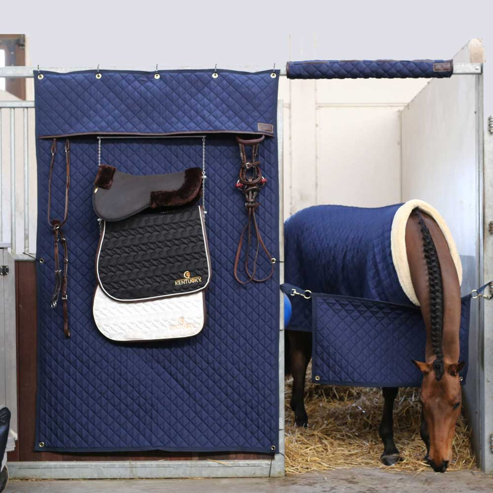 Boxgordijn Marineblauw