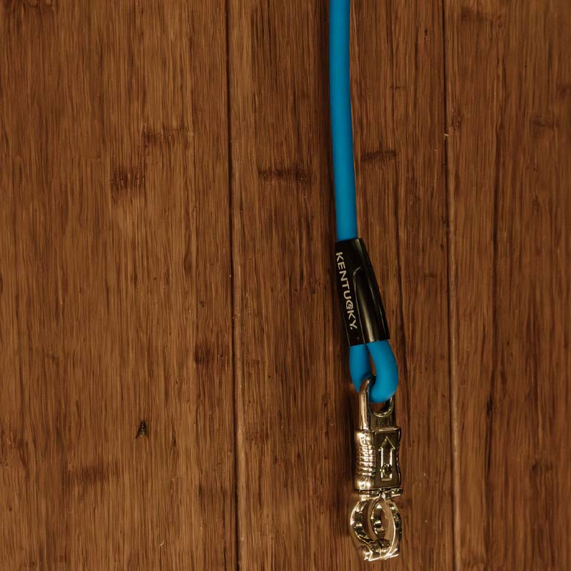 Aanbindtouw Box Lead & Cross Silicone Blauw
