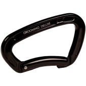 Ophanghaak Aluminiumn Safety Snap Zwart Ophanghaak Aluminiumn Safety Snap Zwart