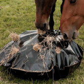 Hooinet Play & Haybag Slowfeeder Round Zwart Hooinet Play & Haybag Slowfeeder Round Zwart