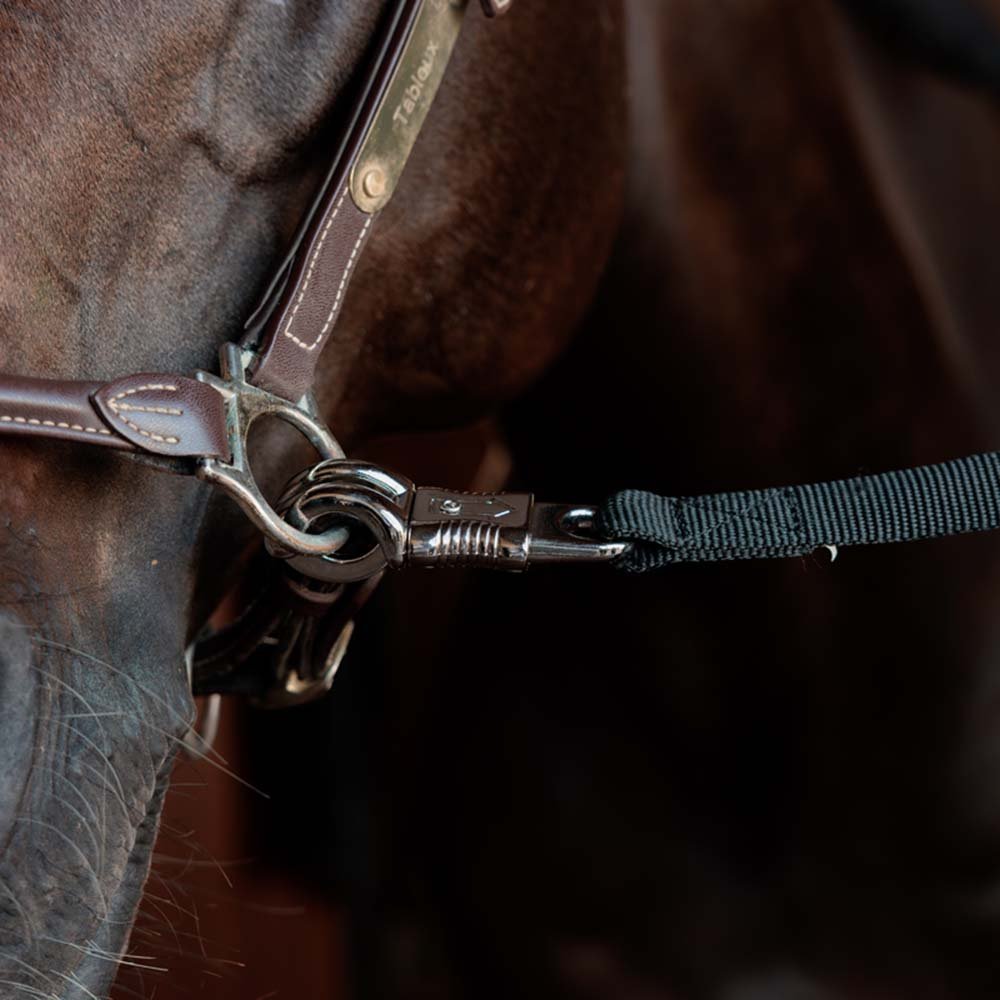 Aanbindtouw Box Lead & Cross Safety Zwart