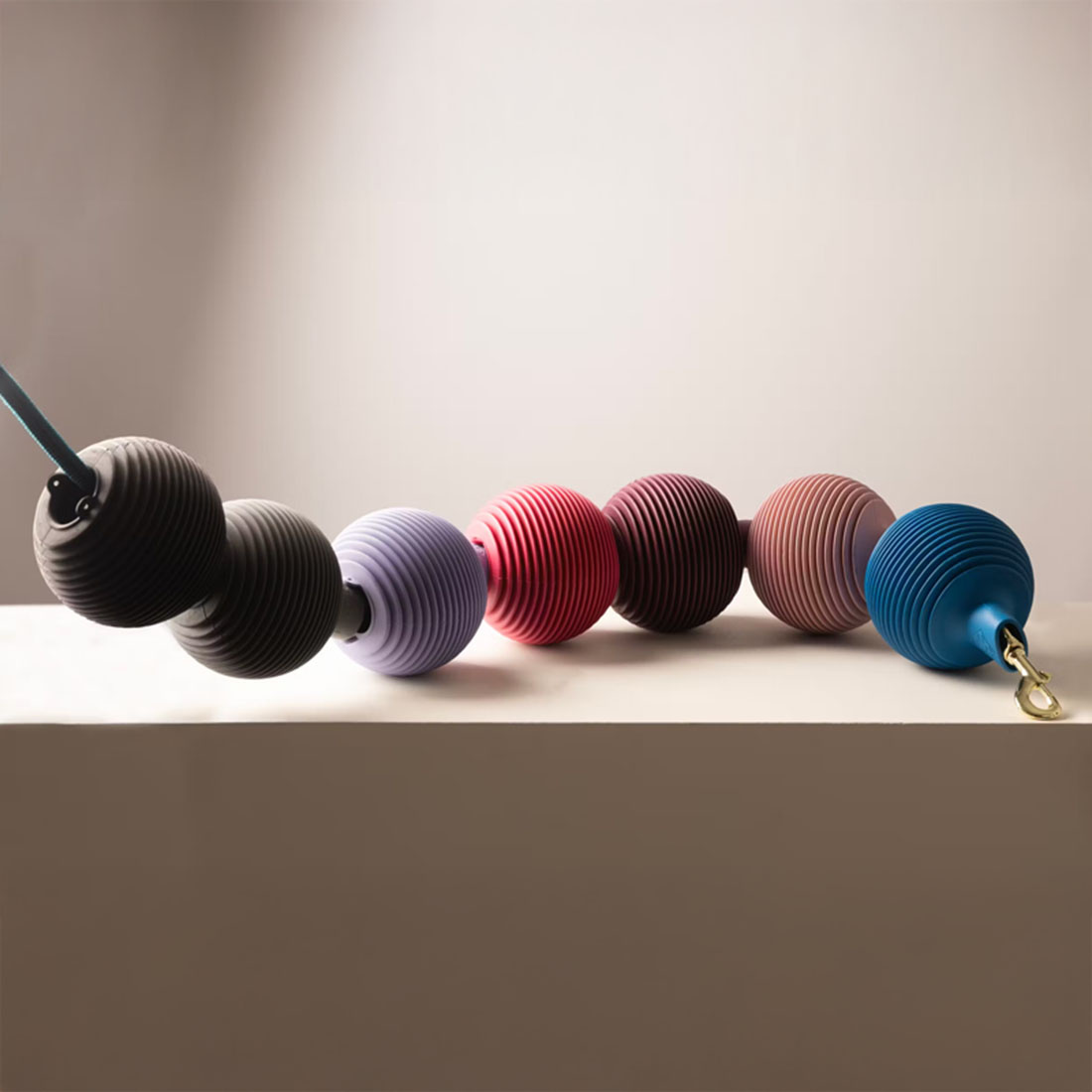 Beschermbal Lead & Wall Protection Rubber Pro Zwart