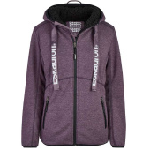 Hoody met Rits Ruby Deepberry Hoody met Rits Ruby Deepberry