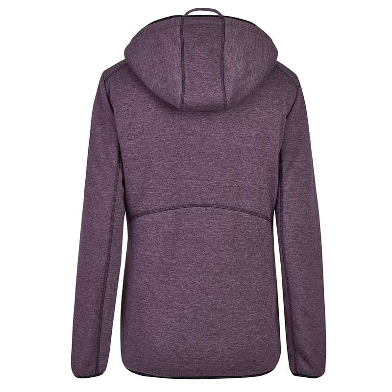 Hoody met Rits Ruby Deepberry