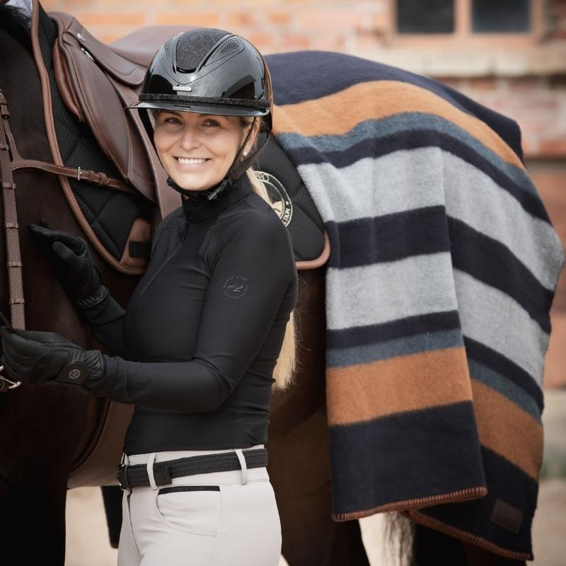 Rijshirt Mika Long Sleeve Zwart