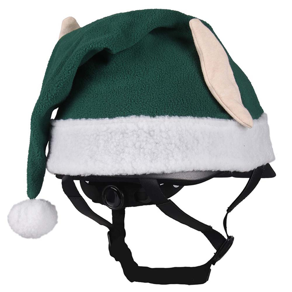Helmovertrek Kerst Elf Groen