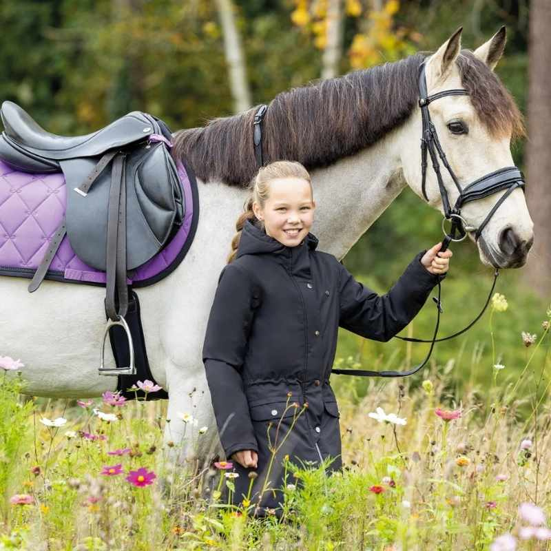 Rijparka Kind/Junior Linde Waterproof Zwart