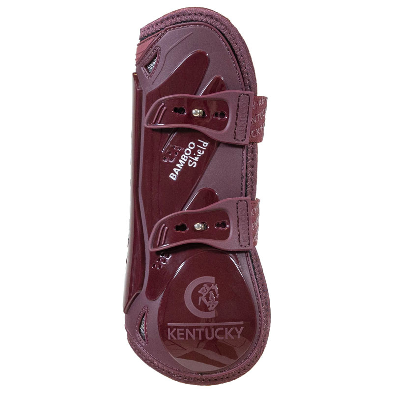 Peesbeschermers Bamboo Elastic Bordeaux