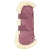 Peesbeschermers Vegan Sheepskin Bamboo Elastic Oudroze Peesbeschermers Vegan Sheepskin Bamboo Elastic Oudroze