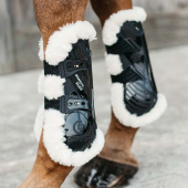 Peesbeschermers Sheepskin Bamboo Shield Zwart Peesbeschermers Sheepskin Bamboo Shield Zwart