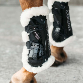Peesbeschermers Sheepskin Bamboo Shield Zwart Peesbeschermers Sheepskin Bamboo Shield Zwart