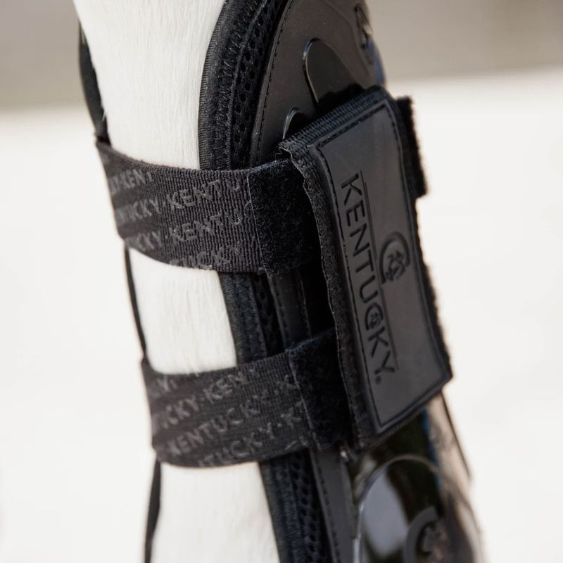 Peesbeschermers Velcro Zwart