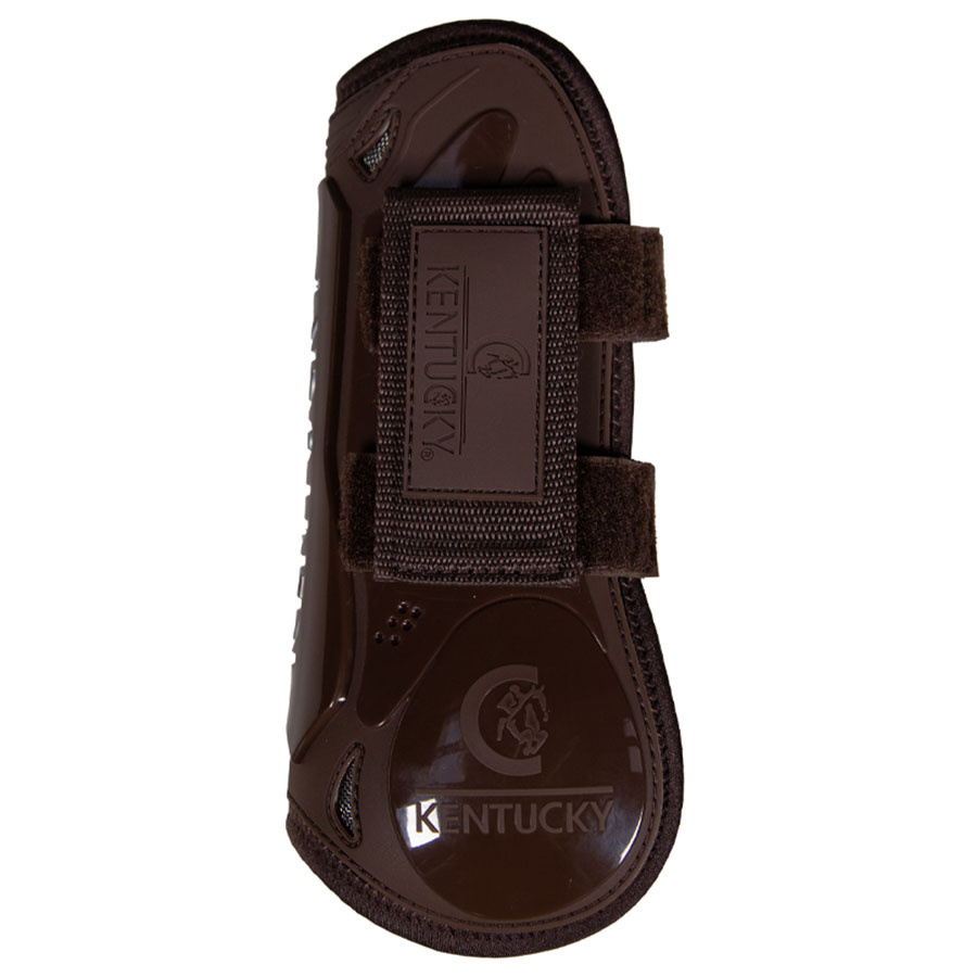 Peesbeschermers Velcro Bruin