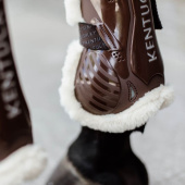 Peesbeschermers Vegan Sheepskin Velcro Bruin Peesbeschermers Vegan Sheepskin Velcro Bruin