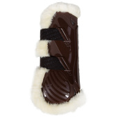 Peesbeschermers Vegan Sheepskin Velcro Bruin Peesbeschermers Vegan Sheepskin Velcro Bruin