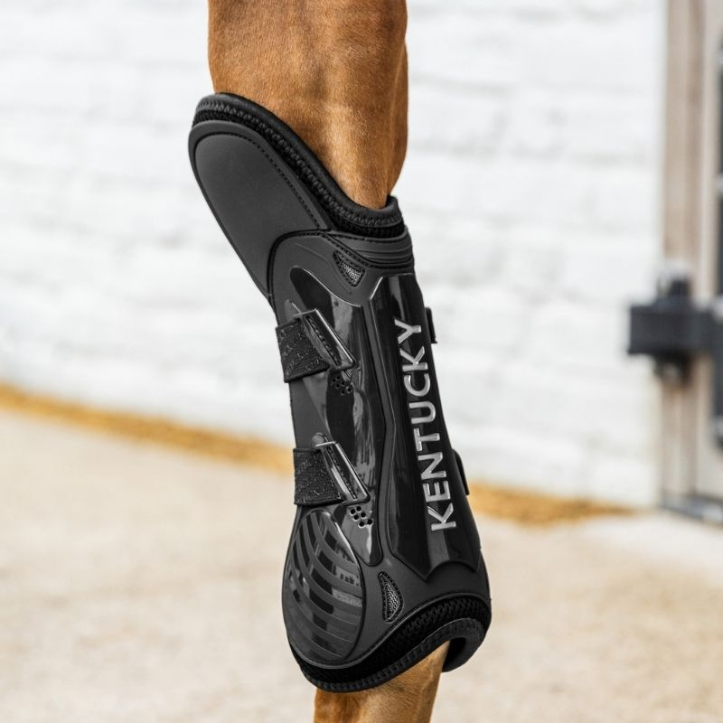 Beenbeschermers Bamboo Shield Elastic Knee Protection Zwart