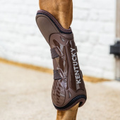 Beenbeschermers Bamboo Shield Elastic Knee Protection Bruin Beenbeschermers Bamboo Shield Elastic Knee Protection Bruin