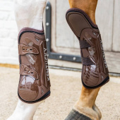 Beenbeschermers Bamboo Shield Elastic Knee Protection Bruin Beenbeschermers Bamboo Shield Elastic Knee Protection Bruin