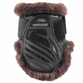 Strijklappen Young Vegan Sheepskin Zwart/Bruin Strijklappen Young Vegan Sheepskin Zwart/Bruin