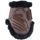 Strijklappen Young Vegan Sheepskin Bruin/Zwart Strijklappen Young Vegan Sheepskin Bruin/Zwart