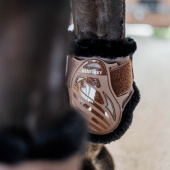 Strijklappen Young Vegan Sheepskin Bruin/Zwart Strijklappen Young Vegan Sheepskin Bruin/Zwart