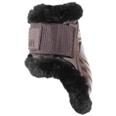Strijklappen Young Vegan Sheepskin Bruin/Zwart Strijklappen Young Vegan Sheepskin Bruin/Zwart