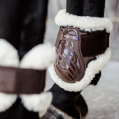 Kogelbeschermers Young Horse Sheepskin Shield Bruin Kogelbeschermers Young Horse Sheepskin Shield Bruin