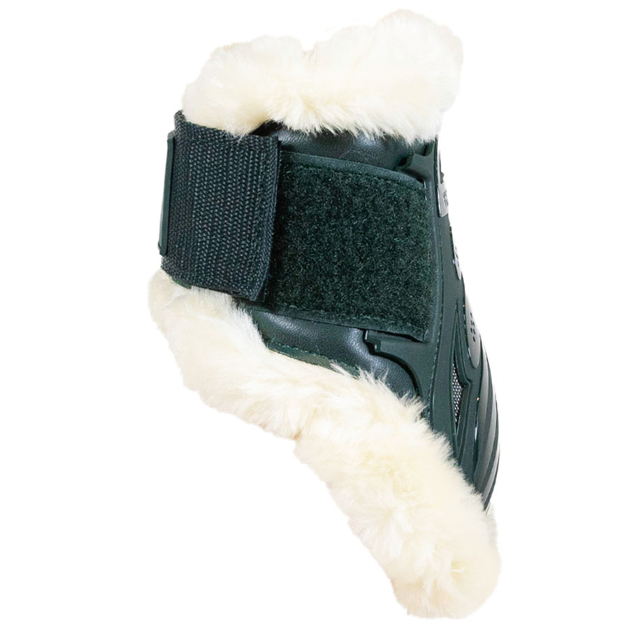 Strijklappen Young Vegan Sheepskin Donkergroen