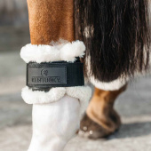 Kogelbeschermers Young Horse Sheepskin Shield Zwart Kogelbeschermers Young Horse Sheepskin Shield Zwart