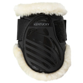Kogelbeschermers Young Horse Sheepskin Shield Zwart Kogelbeschermers Young Horse Sheepskin Shield Zwart