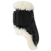 Kogelbeschermers Young Horse Sheepskin Shield Zwart Kogelbeschermers Young Horse Sheepskin Shield Zwart
