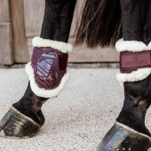 Strijklappen Young Vegan Sheepskin Bordeaux Strijklappen Young Vegan Sheepskin Bordeaux