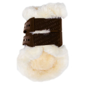 Strijklappen Elastic Vegan Sheepskin Bruin Strijklappen Elastic Vegan Sheepskin Bruin