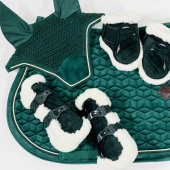 Strijklappen Young Vegan Sheepskin Velvet Donkergroen Strijklappen Young Vegan Sheepskin Velvet Donkergroen