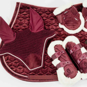 Strijklappen Young Vegan Sheepskin Velvet Bordeaux Strijklappen Young Vegan Sheepskin Velvet Bordeaux