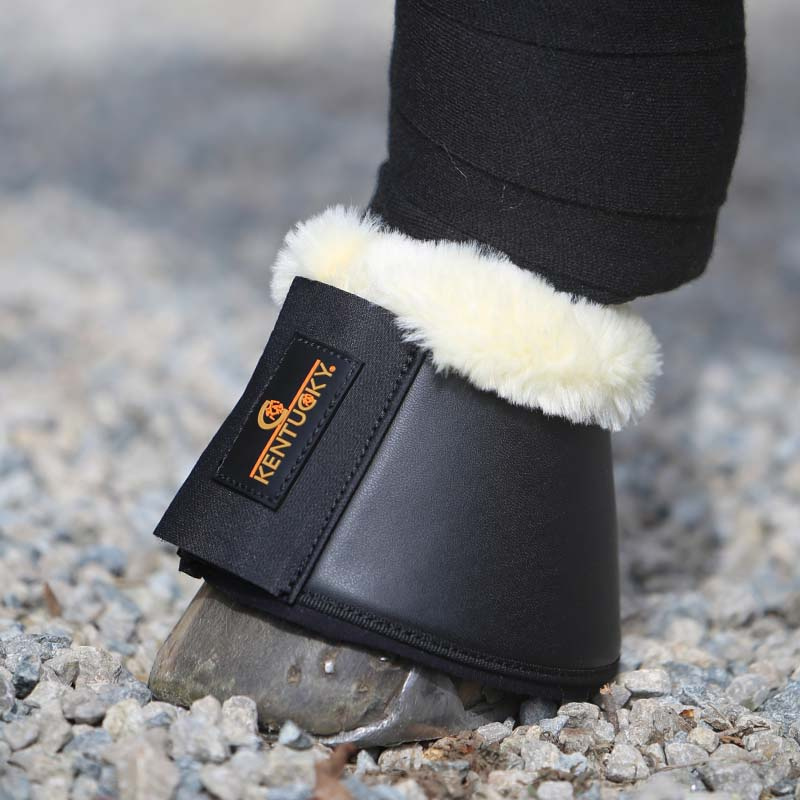Springschoenen Sheepskin Leather Zwart